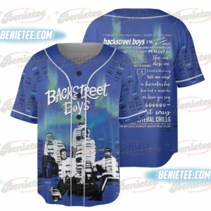 Pop Music Bring Memory BackStreet Baseball Jersey, Into The Millennium Las Vegas, Backstreet Band Tour 2025
