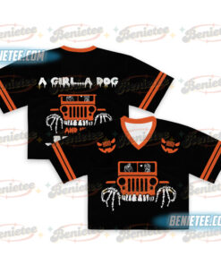 Halloween Offroad Jersey, Horror Skeleton Peace Hand Crop top Football Jersey