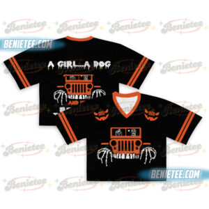 Halloween Offroad Jersey, Horror Skeleton Peace Hand Crop top Football Jersey