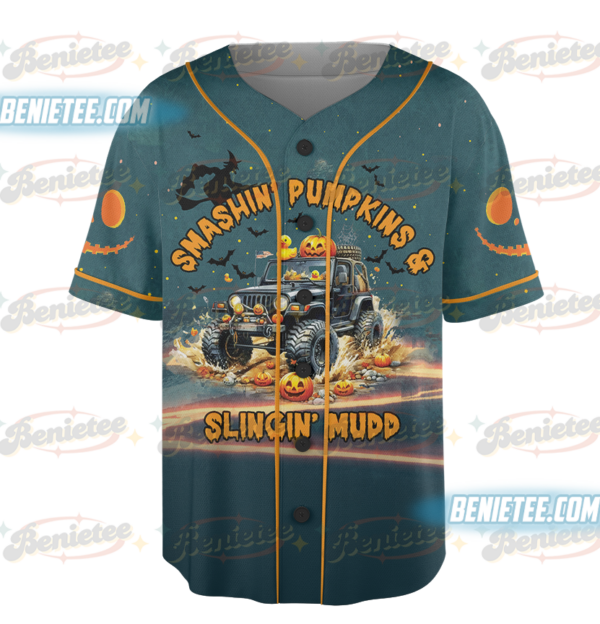 Alternative view of Smashing Pumpkins Jeep Baseball Jersey