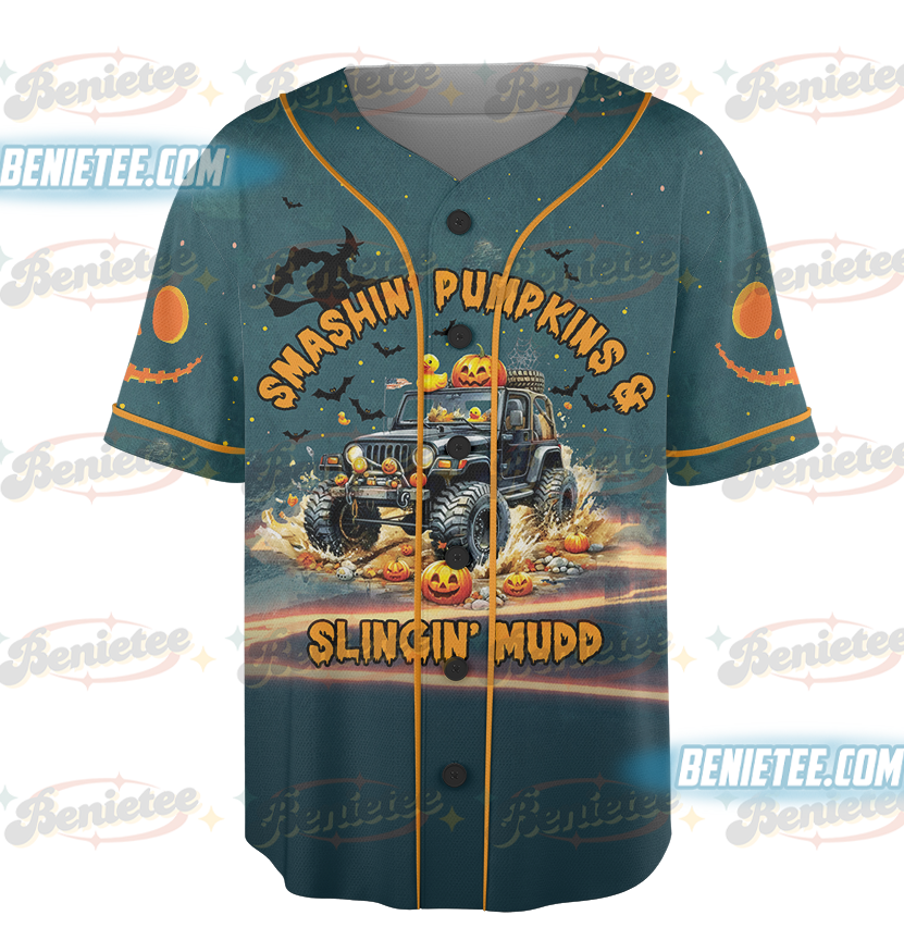 Smashing Pumpkins Jeep Baseball Jersey - Image 2