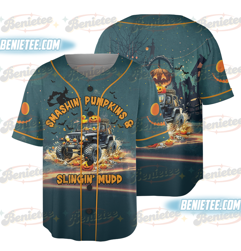 Smashing Pumpkins Jeep Baseball Jersey