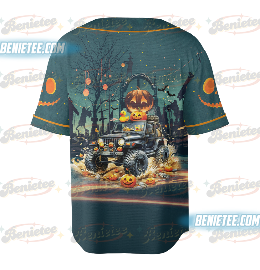 Smashing Pumpkins Jeep Baseball Jersey - Image 3