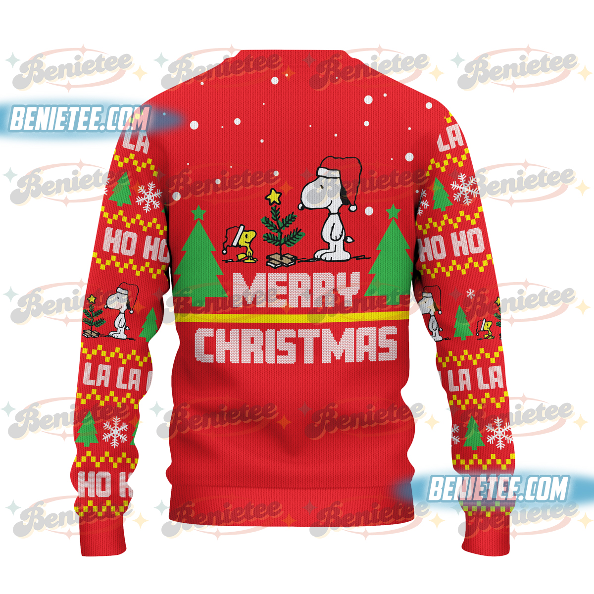 Funny Snoopy Sweatshirt, Christmas Apparel, Holiday Shirt, Christmas Party Sweatshirt, Merry Christmas Gift, Cute Christmas Dog Lover Gift - Image 3