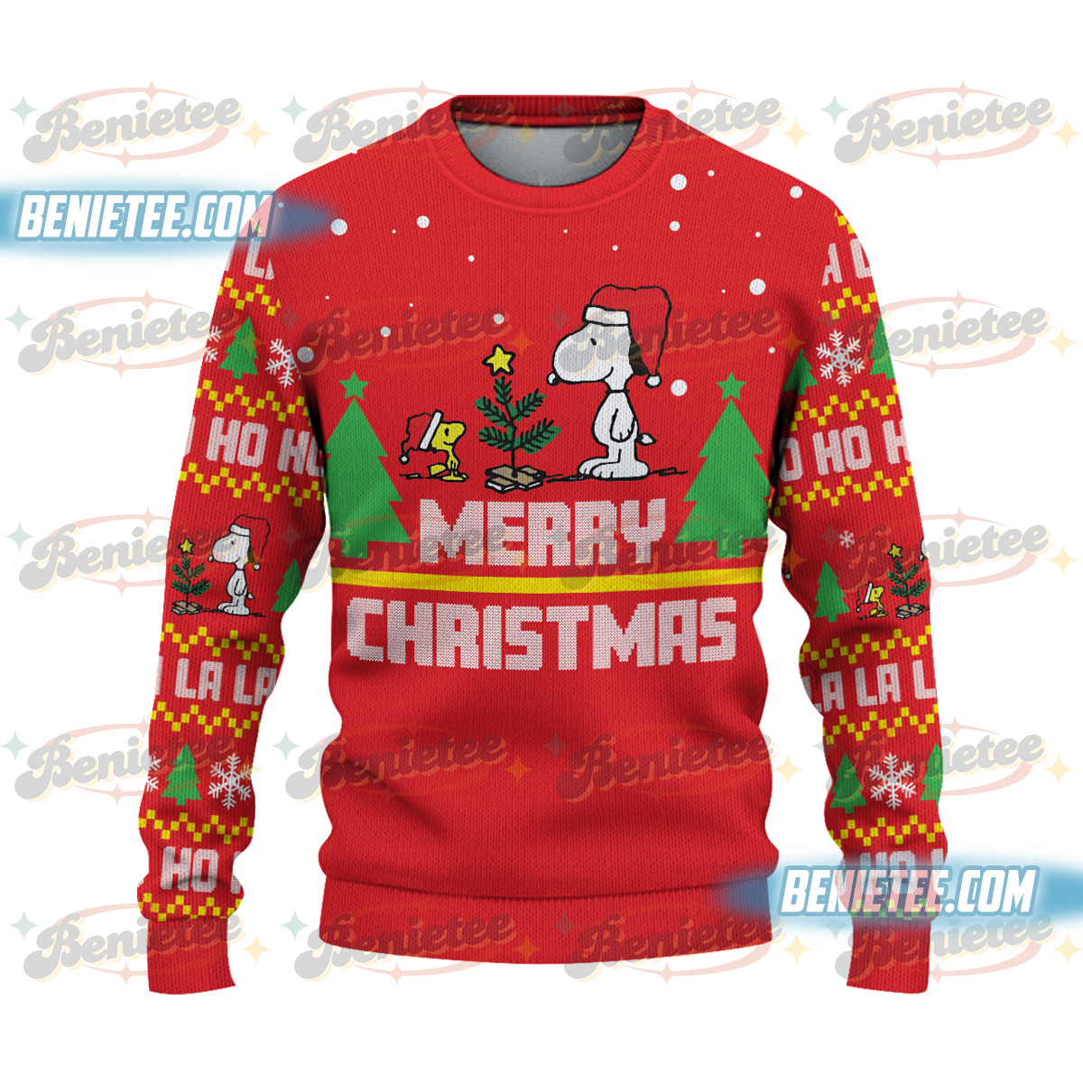 Funny Snoopy Sweatshirt, Christmas Apparel, Holiday Shirt, Christmas Party Sweatshirt, Merry Christmas Gift, Cute Christmas Dog Lover Gift - Image 2