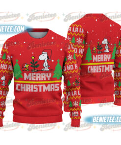 Funny Snoopy Sweatshirt, Christmas Apparel, Holiday Shirt, Christmas Party Sweatshirt, Merry Christmas Gift, Cute Christmas Dog Lover Gift