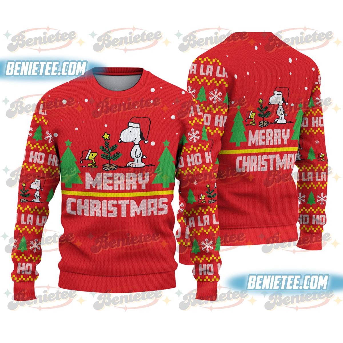 Funny Snoopy Sweatshirt, Christmas Apparel, Holiday Shirt, Christmas Party Sweatshirt, Merry Christmas Gift, Cute Christmas Dog Lover Gift