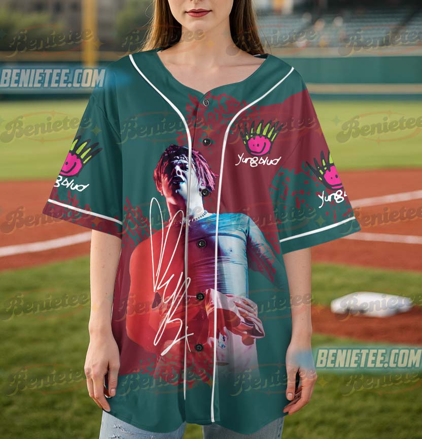 IDOLS Tour 2025 Yungblud Baseball Jersey, Lyric Wall Red Hair Jersey, Yungblud Punk Rock Fan Merch, Yungblud Emotional Lyrics Shirt, IDOLS Tour Fan Shirt - Image 4