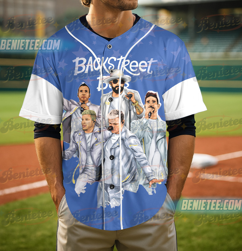 Backstreet Boys Millennium Baseball Jersey, Backstreet Boys Jersey - Image 2