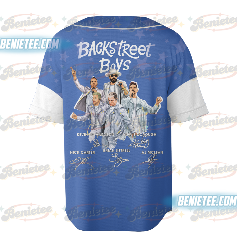 Backstreet Boys Millennium Baseball Jersey, Backstreet Boys Jersey - Image 3