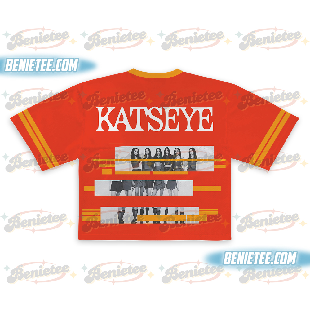 Katseye Kpop Football Jersey Crop top - Image 3