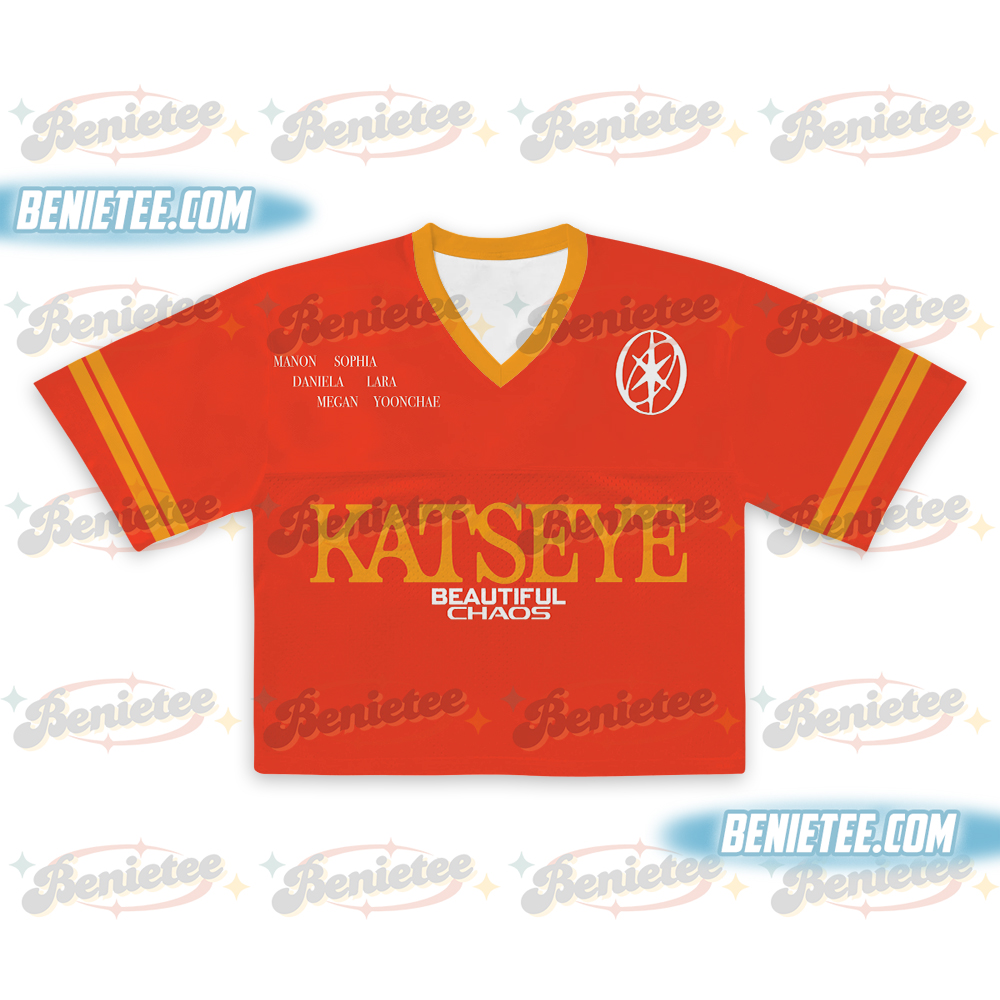 Katseye Kpop Football Jersey Crop top - Image 2