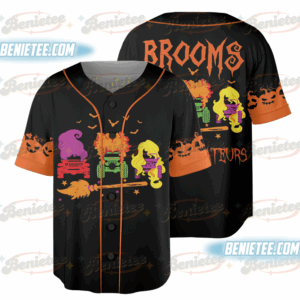 Jeep Witch Squad Halloween Baseball Jersey, Sanderson Sisters Shirt, Spooky Season Outfit, Witchy Women's Group Costume, Halloween Party Top