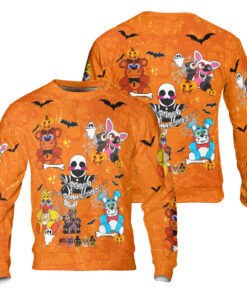 Vintage Five Nights At Freddy's Vintage Ugly Sweater, FNAF T-Shirt