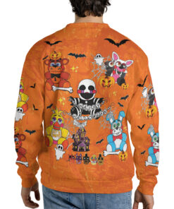Alternative view of Vintage Five Nights At Freddy's Vintage Ugly Sweater, FNAF T-Shirt