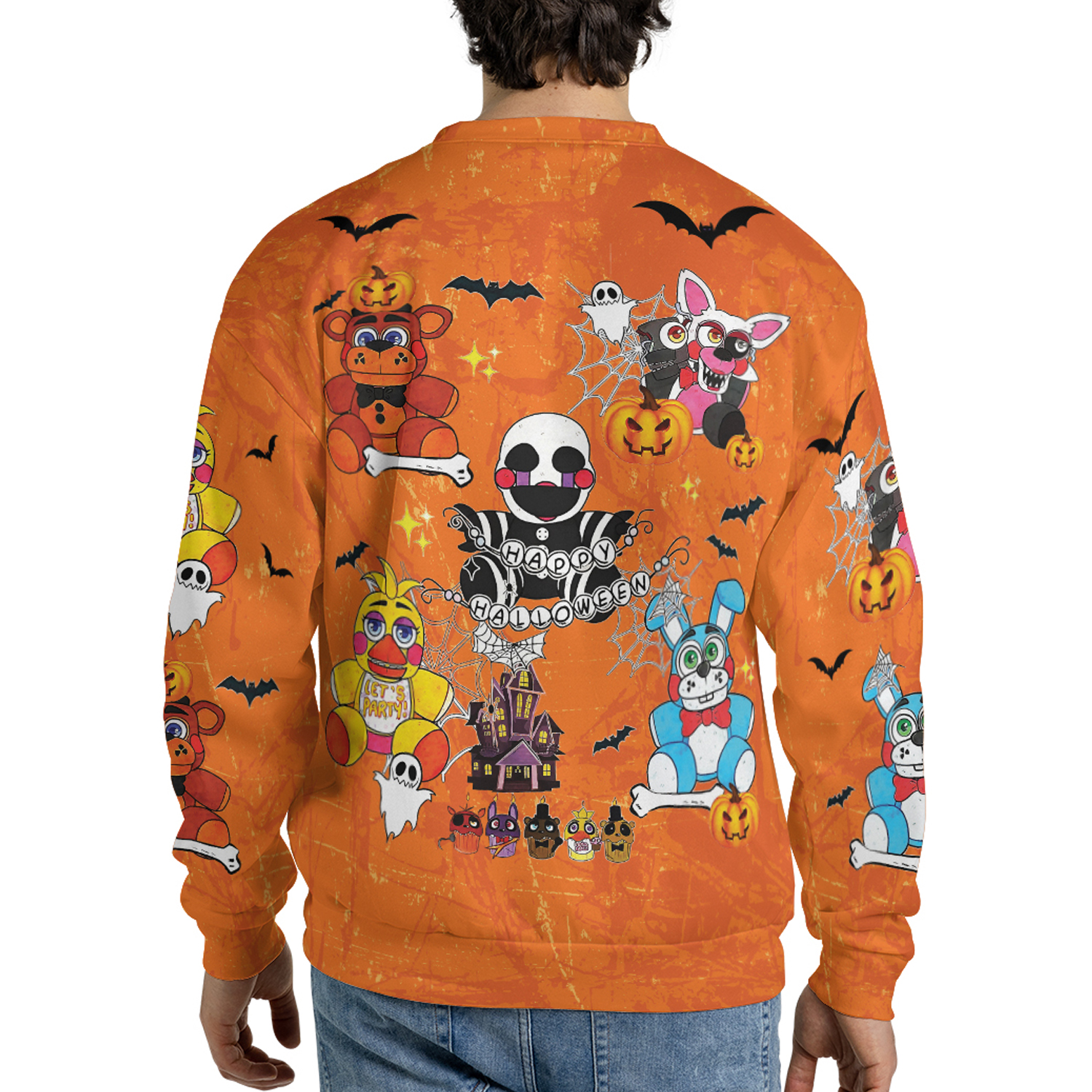 Vintage Five Nights At Freddy's Vintage Ugly Sweater, FNAF T-Shirt - Image 2