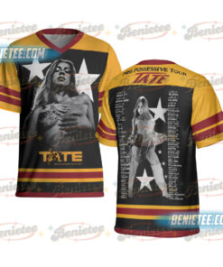 Tate McRae 2025 Concert Football Jersey, Miss Possessive Tour 2025, Tate McRae Fan Gift Shirt, Tate McRae Shirt