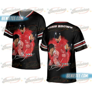 Limited Retro Chris Brown Tour Breezy Bowl XX V2 Vintage Football Jersey