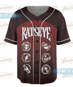 Alternative view of Katseye Kpop Baseball JErsey, Fan Inspired Katseye Band Jersey, Graphic Kpop Shirt, Unisex Katseye Merch, Concert Shirt