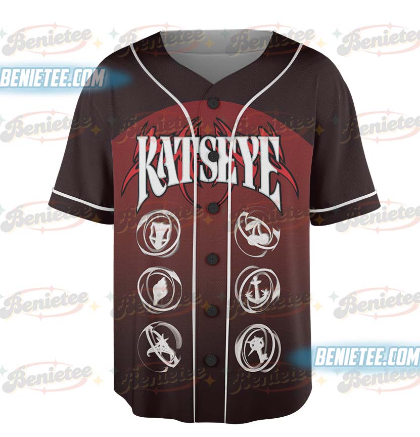 Katseye Kpop Baseball JErsey, Fan Inspired Katseye Band Jersey, Graphic Kpop Shirt, Unisex Katseye Merch, Concert Shirt - Image 2