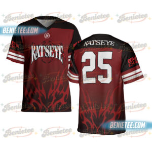 Katseye Beautiful Chaos Tracklist Football Jersey, Katseye Kpop Jersey, Katseye Gnarly Shirt