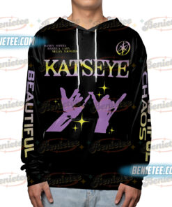 Alternative view of Katseye Kpop Hoodie 3D, Katseye Soft is Strong Album Shirt, Katseye Kpop Members Manon, Sophia, Daniela, Lara, Megan, Yoonchae Tee Sweater