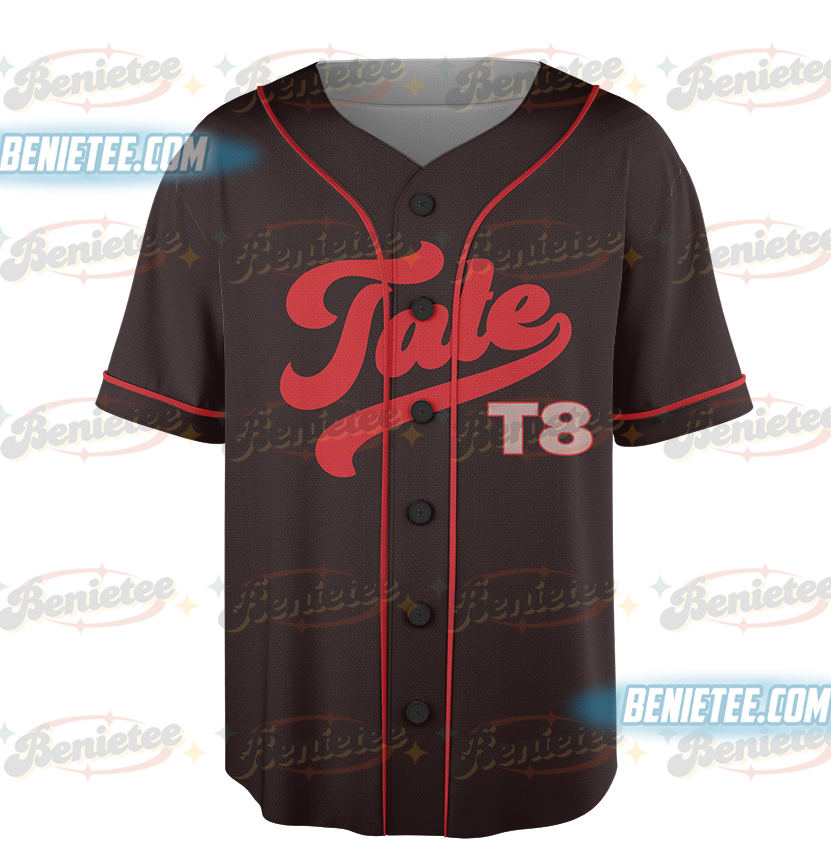 Vintage Tate McRae Concert Baseball Jersey, T8 McRae Fan Shirt, Pop Star Merch Gift, Unisex Tour T-Shirt - Image 3