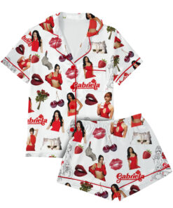 Katseye Pajamas Set, K-Pop Girl Group Pajamas Set Short, Katseye Daniela Lara Manon Megan Sophia Yoonchae Pajamas