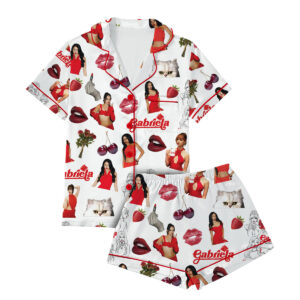 Katseye Pajamas Set, K-Pop Girl Group Pajamas Set Short, Katseye Daniela Lara Manon Megan Sophia Yoonchae Pajamas