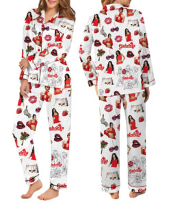 Alternative view of Katseye Pajamas Set, K-Pop Girl Group Pajamas Set Long, Katseye Daniela Lara Manon Megan Sophia Yoonchae Pajamas