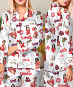 Katseye Pajamas Set, K-Pop Girl Group Pajamas Set Long, Katseye Daniela Lara Manon Megan Sophia Yoonchae Pajamas
