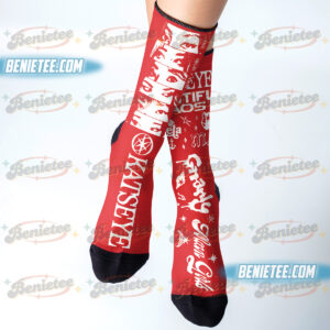Katseye K-Pop Socks, Retro Katseye Members Sock