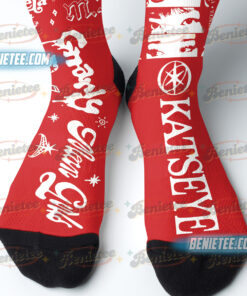 Alternative view of Katseye K-Pop Socks, Retro Katseye Members Sock