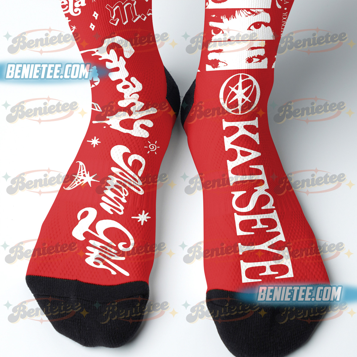 Katseye K-Pop Socks, Retro Katseye Members Sock - Image 2
