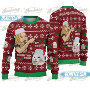 Meme Christmas Ugly Sweater,Personalize Face Sweatshirt,Funny Sweatshirt for Family/Friends,Christmas Ugly Sweater Party Christmas Gifts