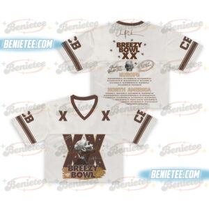 Chris Brown Crop Top Jersey, Breezy Bowl XX 2025 Shirt, Breezy Bowl Jersey, Breezy Bowl XX 2025 Jersey, Chris Brown Shirt
