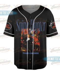 Alternative view of Tyler Childers Snipe Hunter Album Baseball Jersey, Tyler Childers Jersey