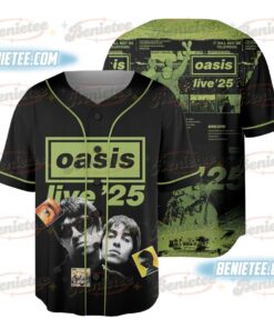 Oasis band Baseball Jersey, Vintage Oasis 1995 Jersey, Music Lover Gift