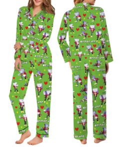 Tenna Deltarune Game Pajamas Set Long, It’s TV Time Meme PJM, Funny Tenna Fan Tee, DTG Video Game Shirt, Unisex Gamer Gift Shirt