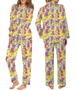 Alternative view of Limited Jax The Amaxing Digital Circus Vintage Pajamas Set Long