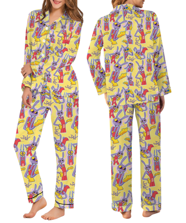 Alternative view of Limited Jax The Amaxing Digital Circus Vintage Pajamas Set Long