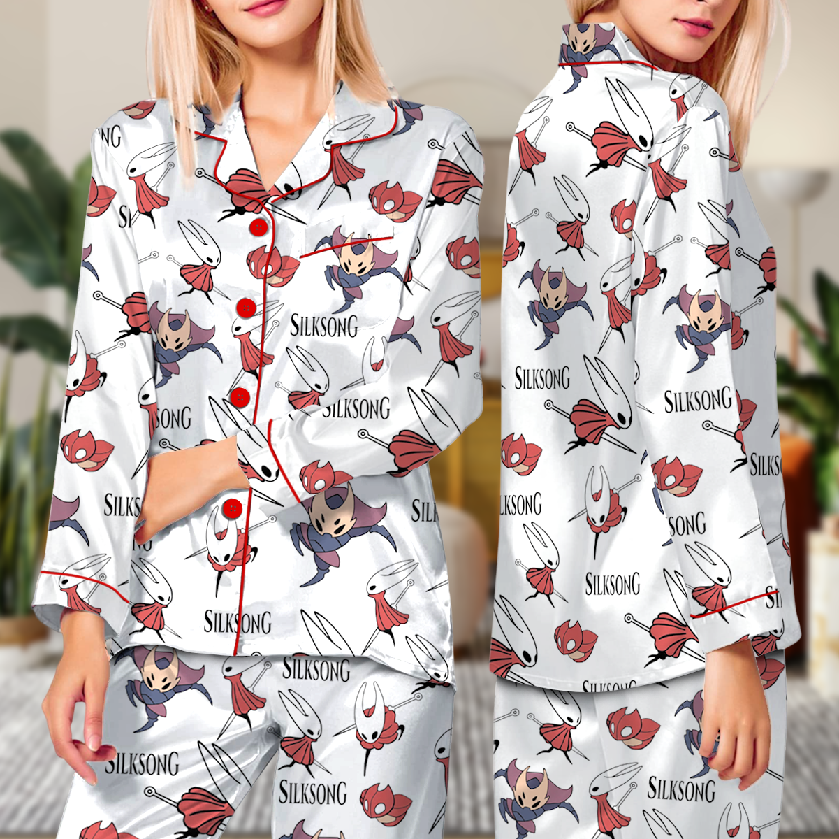 Hollow Knight Silksong Pajamas Set Long