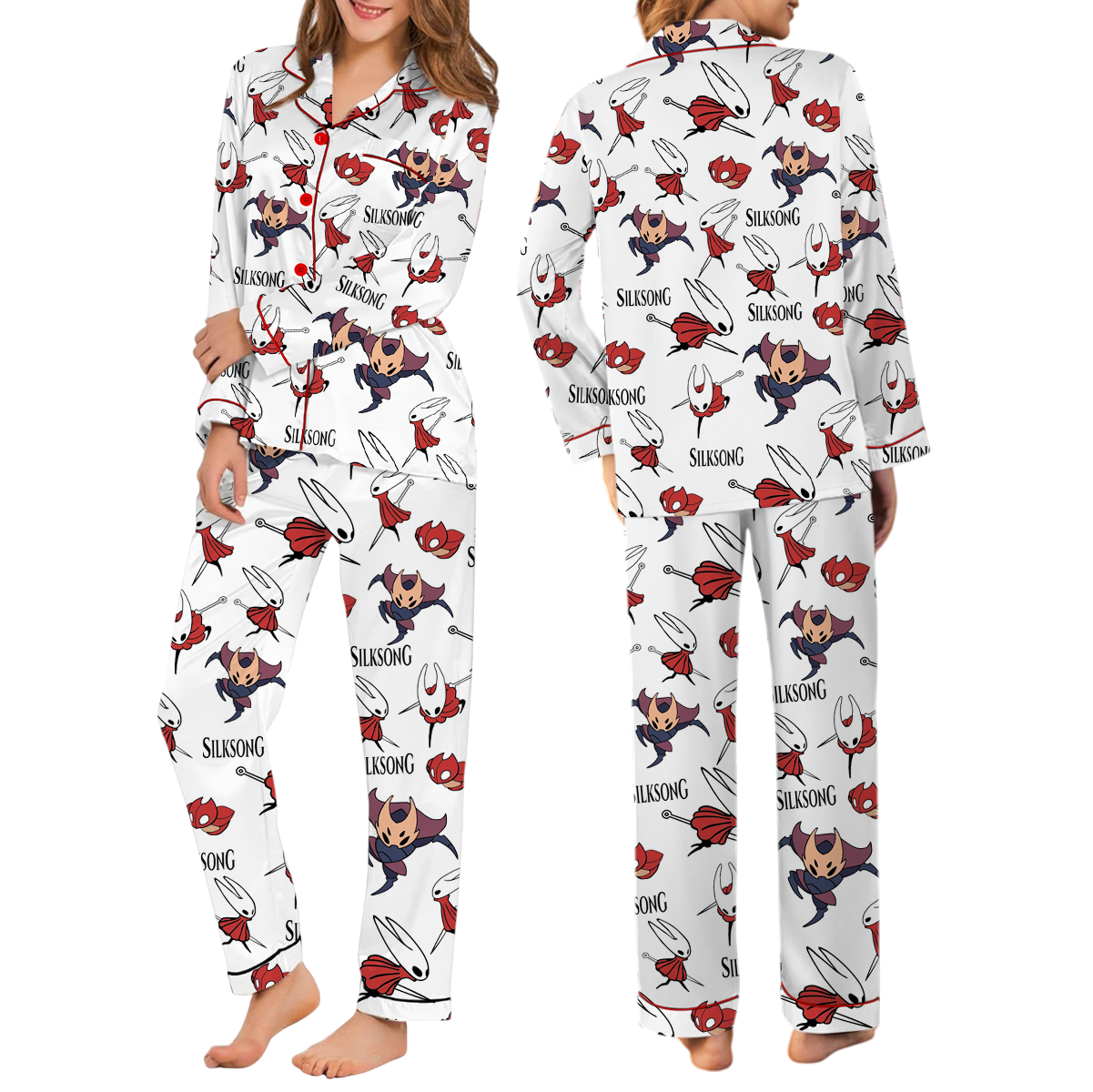 Hollow Knight Silksong Pajamas Set Long - Image 2