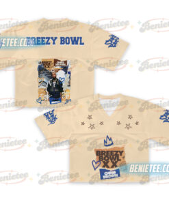 Vintage Breezy Bowl Croptop Football Jersey, Chris Brown Middle Finger Shirt, Concert 2025 Shirt