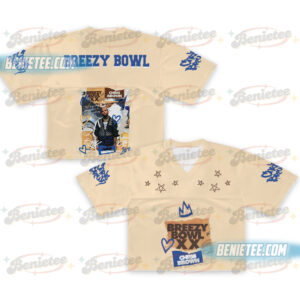 Vintage Breezy Bowl Croptop Football Jersey, Chris Brown Middle Finger Shirt, Concert 2025 Shirt