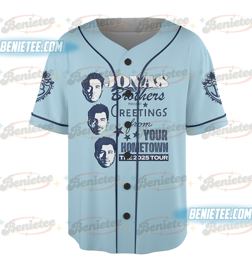 20th Anniversary Of Jonas Baseball Jersey, Living The Dream Tour 2025 Jersey, Jonas Fan Merchandise Shirt, Vintage Jonas Brothers Tee - Image 4