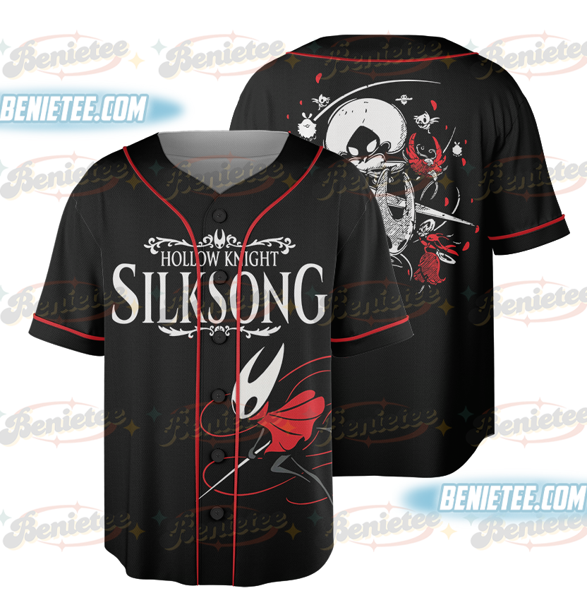 Hollow Knight Silksong Vintage Baseball Jersey, Hornet Silksong Jersey