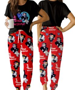 Spamton Pajama Set, Deltarune Inspired Sleepwear, Funny Chibi Print Lounge Set for Fans