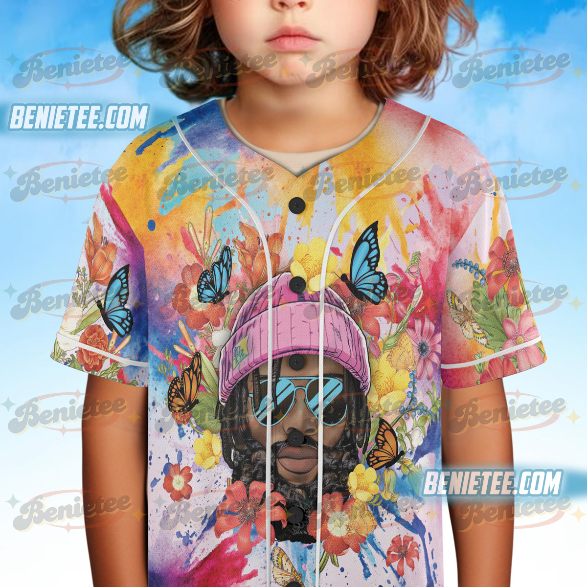 Tyler Inspired Concert Baseball Jersey, Retro Streetwear “Call Me at The Garden” Jersey - Image 2