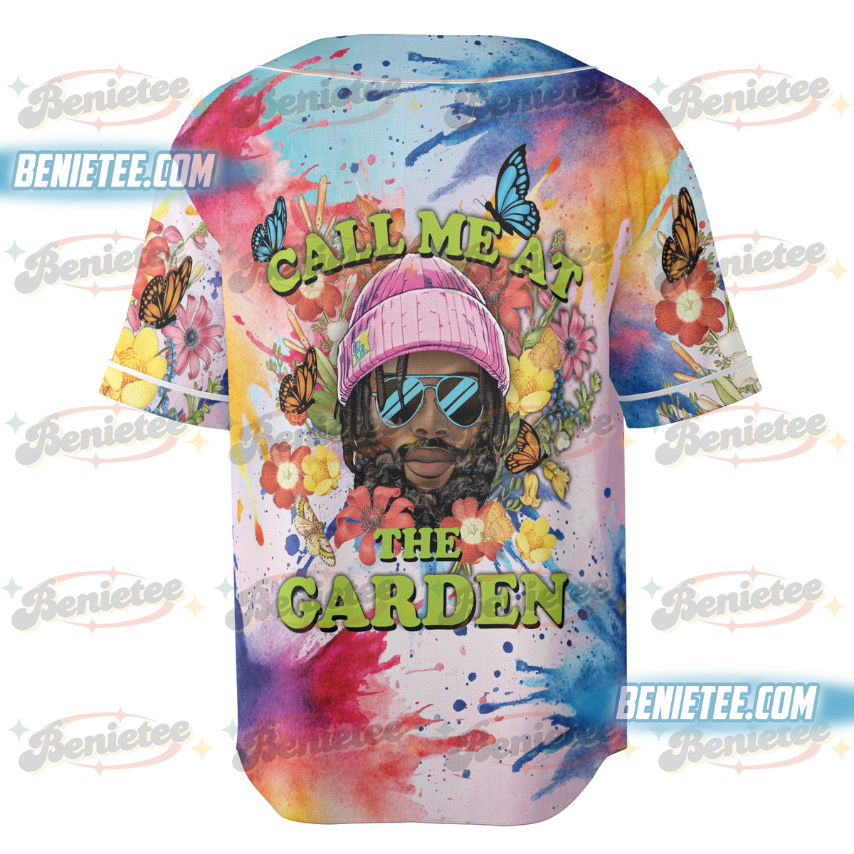 Tyler Inspired Concert Baseball Jersey, Retro Streetwear “Call Me at The Garden” Jersey - Image 3